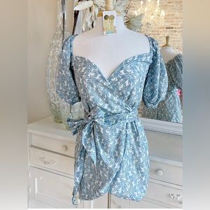 Olivaceous Wrap Dress